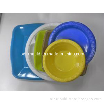 Good Quality Disposable Plastic Plates Injection Mould